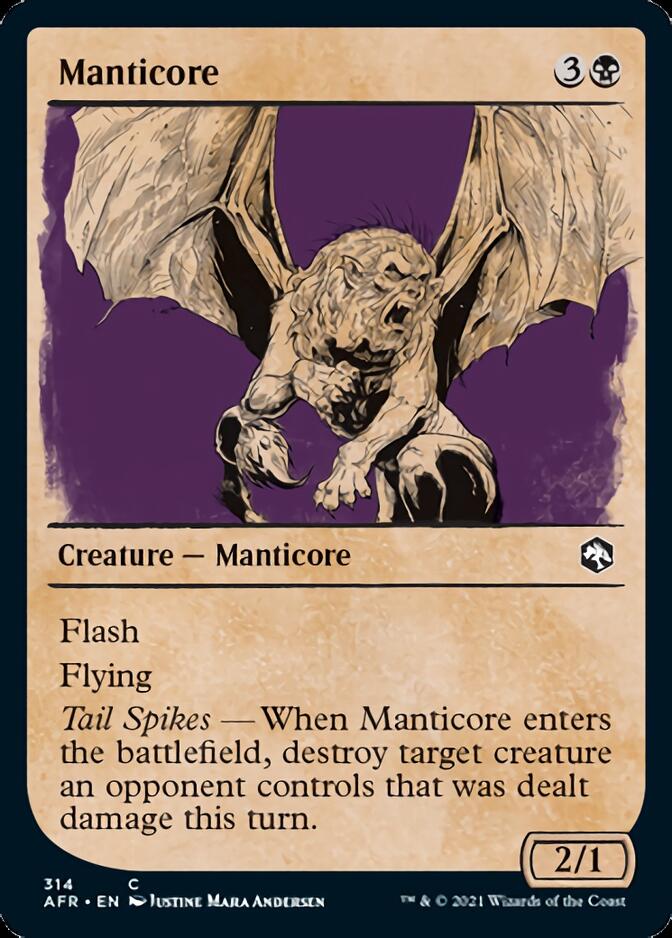 Manticore (Showcase) [Dungeons & Dragons: Adventures in the Forgotten Realms] | Webway Games