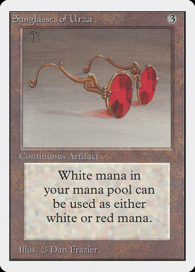 Sunglasses of Urza [Unlimited Edition] | Webway Games
