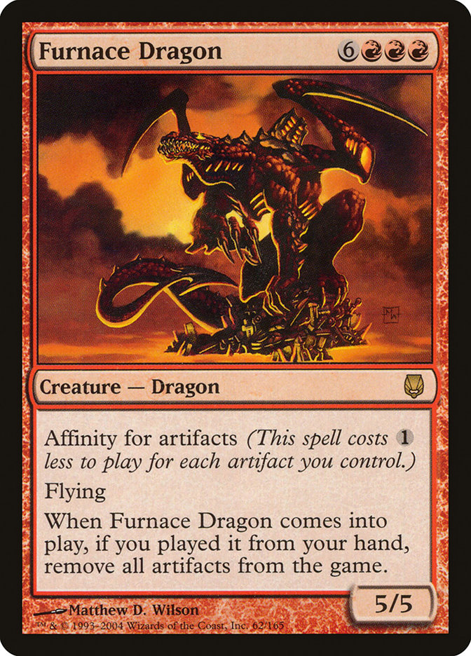 Furnace Dragon [Darksteel] | Webway Games