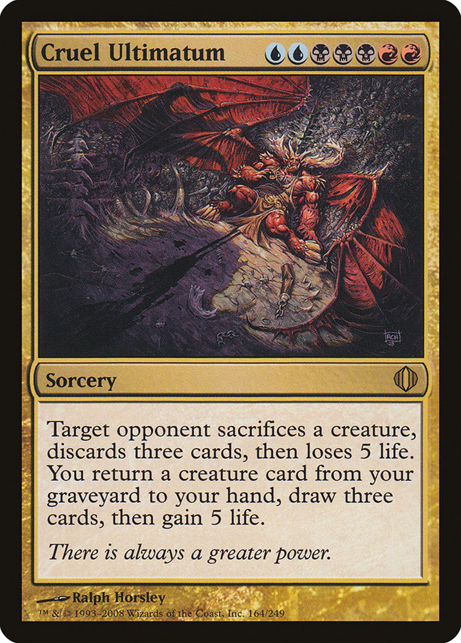 Cruel Ultimatum [Shards of Alara] | Webway Games