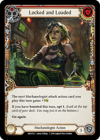 Locked and Loaded (Red) [ARC032-C] 1st Edition Normal