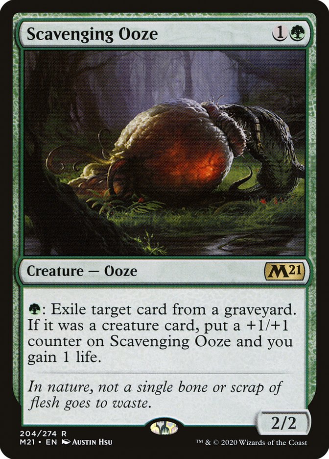 Scavenging Ooze [Core Set 2021] | Webway Games