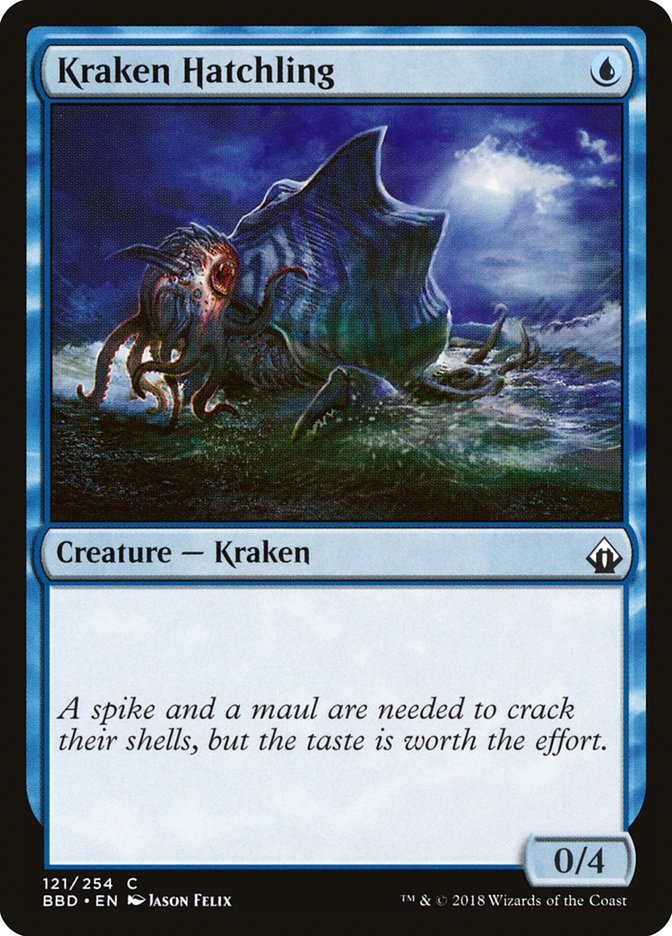 Kraken Hatchling [Battlebond] | Webway Games