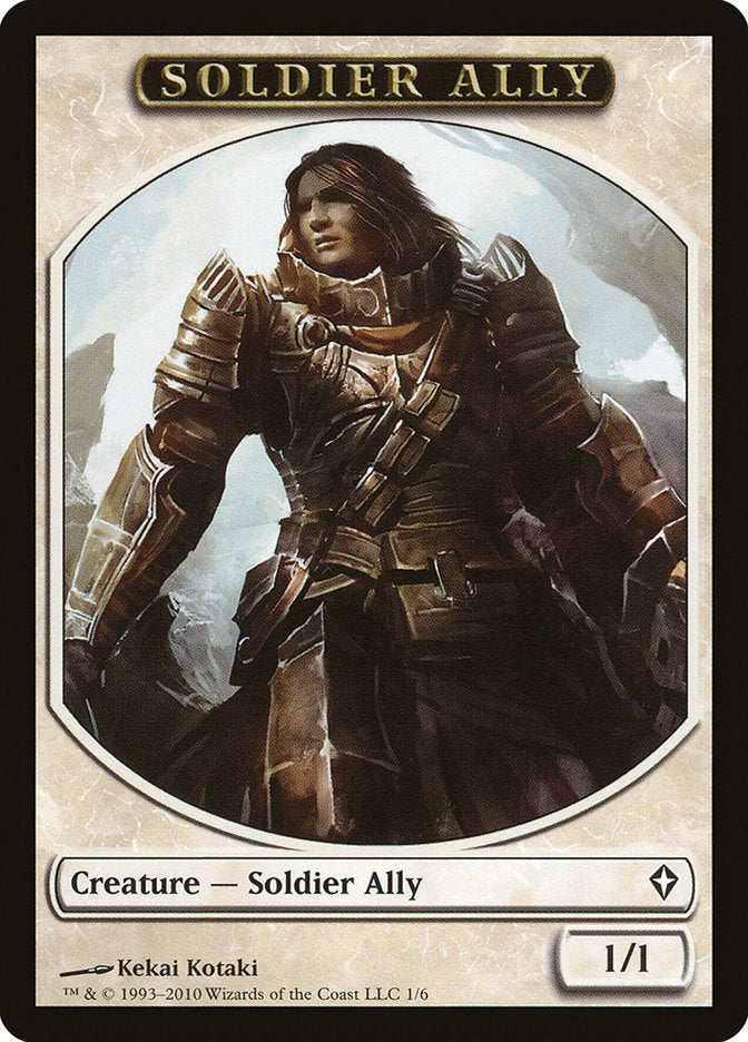 Soldier Ally [Worldwake Tokens] | Webway Games