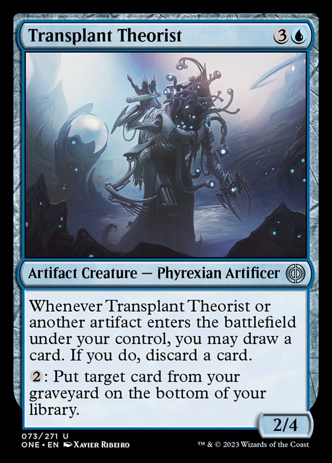 Transplant Theorist [Phyrexia: All Will Be One] | Webway Games