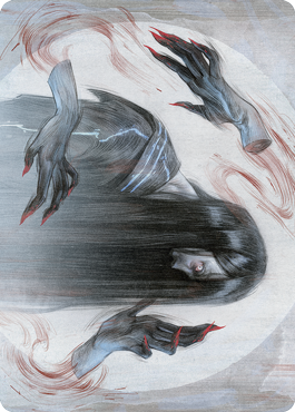 Clawing Torment Art Card [Kamigawa: Neon Dynasty Art Series] | Webway Games
