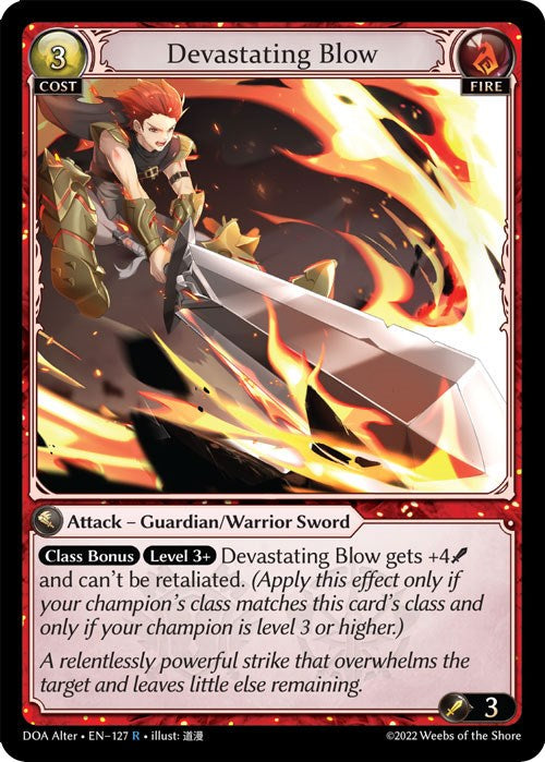 Devastating Blow (127) [Dawn of Ashes: Alter Edition] | Webway Games