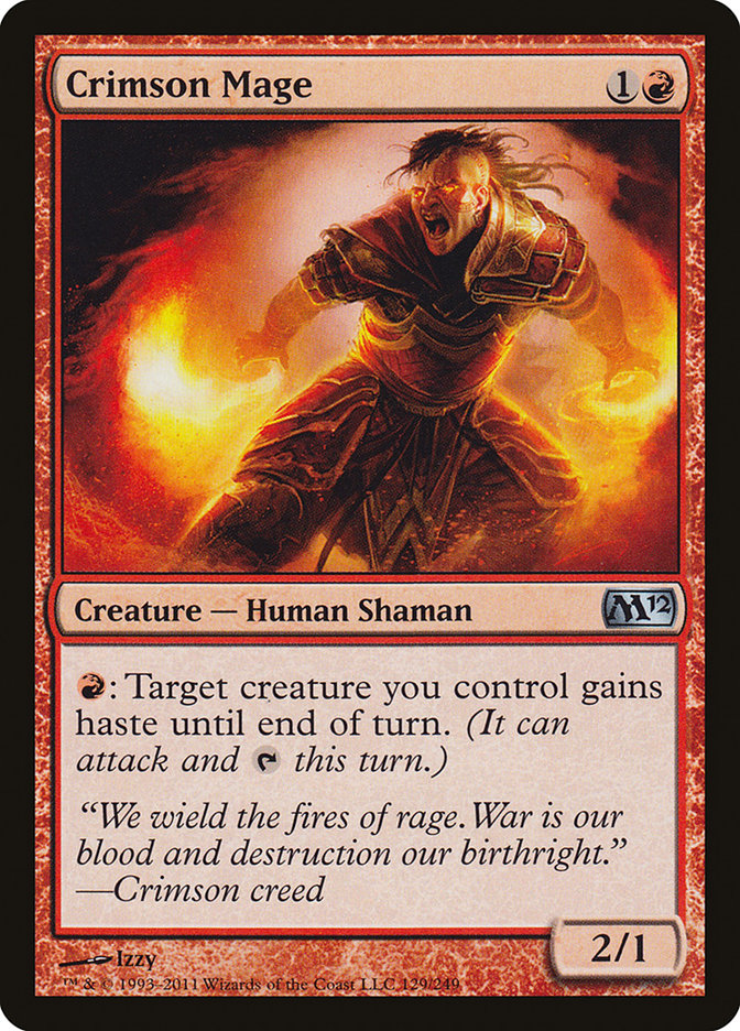 Crimson Mage [Magic 2012] | Webway Games