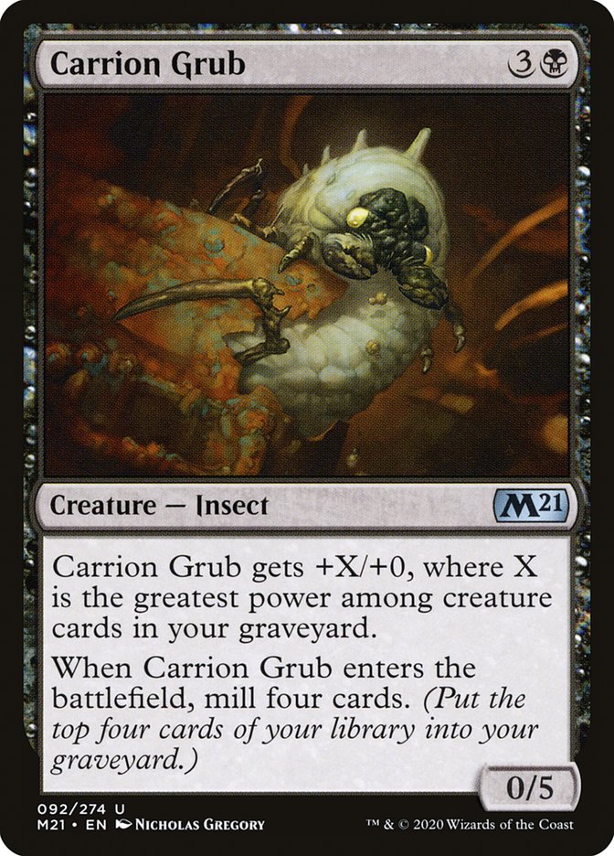 Carrion Grub [Core Set 2021] | Webway Games