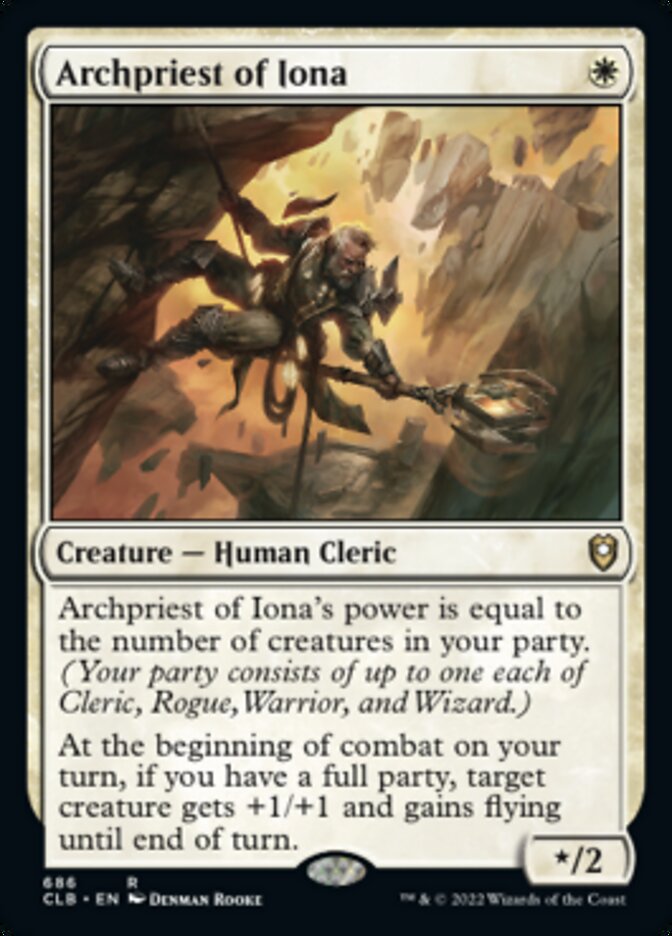 Archpriest of Iona [Commander Legends: Battle for Baldur's Gate] | Webway Games