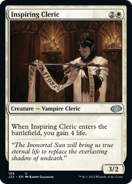 Inspiring Cleric [Jumpstart 2022] | Webway Games