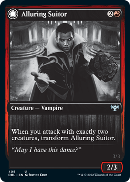 Alluring Suitor // Deadly Dancer [Innistrad: Double Feature] | Webway Games