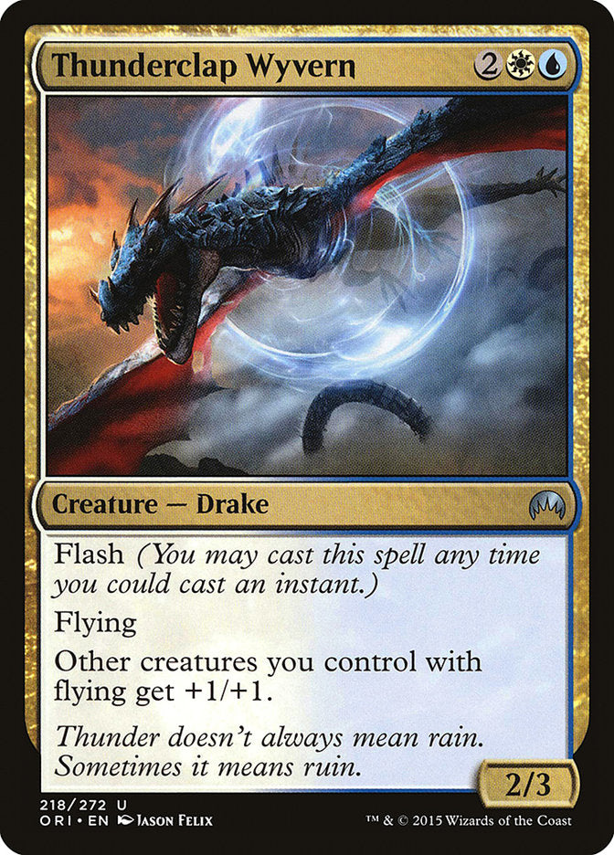 Thunderclap Wyvern [Magic Origins] | Webway Games