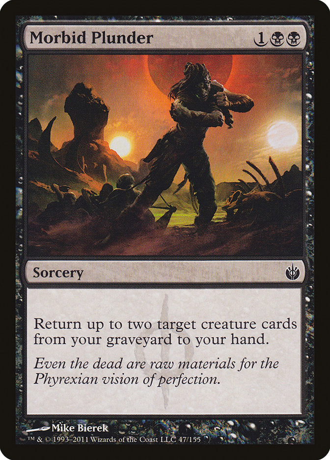Morbid Plunder [Mirrodin Besieged] | Webway Games