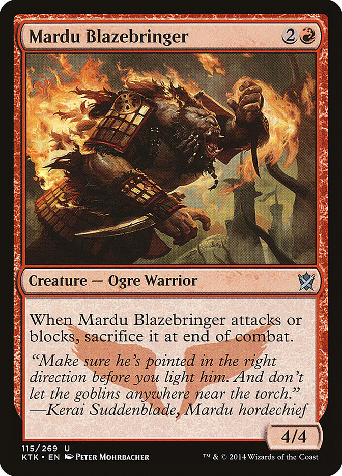 Mardu Blazebringer [Khans of Tarkir] | Webway Games