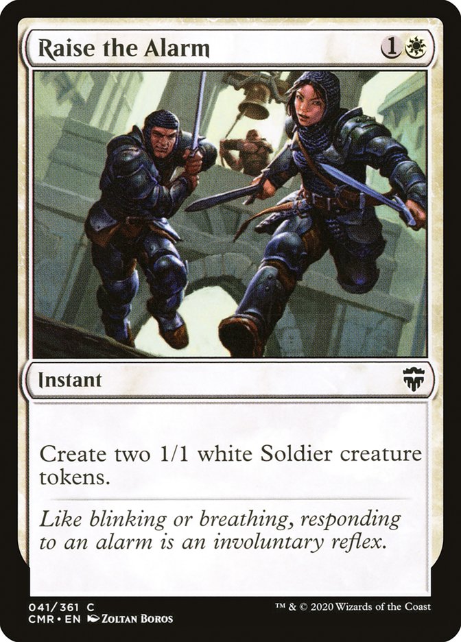 Raise the Alarm [Commander Legends] | Webway Games
