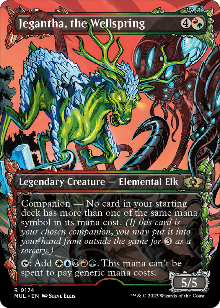 Jegantha, the Wellspring (Halo Foil) [Multiverse Legends] | Webway Games