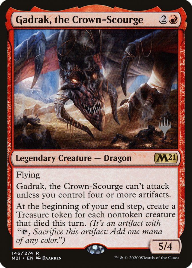 Gadrak, the Crown-Scourge (Promo Pack) [Core Set 2021 Promos] | Webway Games