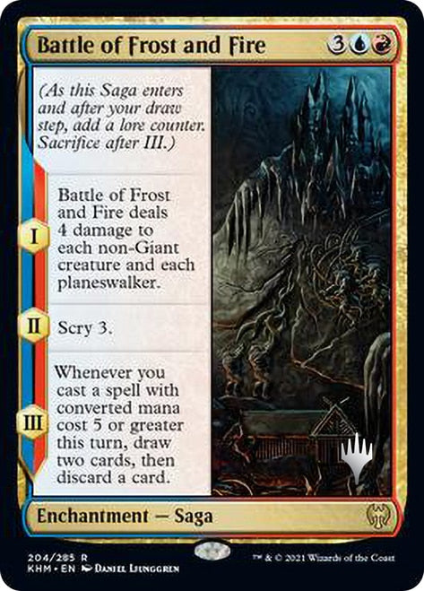Battle of Frost and Fire [Kaldheim Promo Pack] | Webway Games