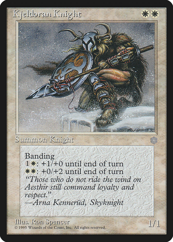 Kjeldoran Knight [Ice Age] | Webway Games