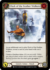 Flock of the Feather Walkers (Yellow) [U-WTR183] (Welcome to Rathe Unlimited)  Unlimited Normal | Webway Games