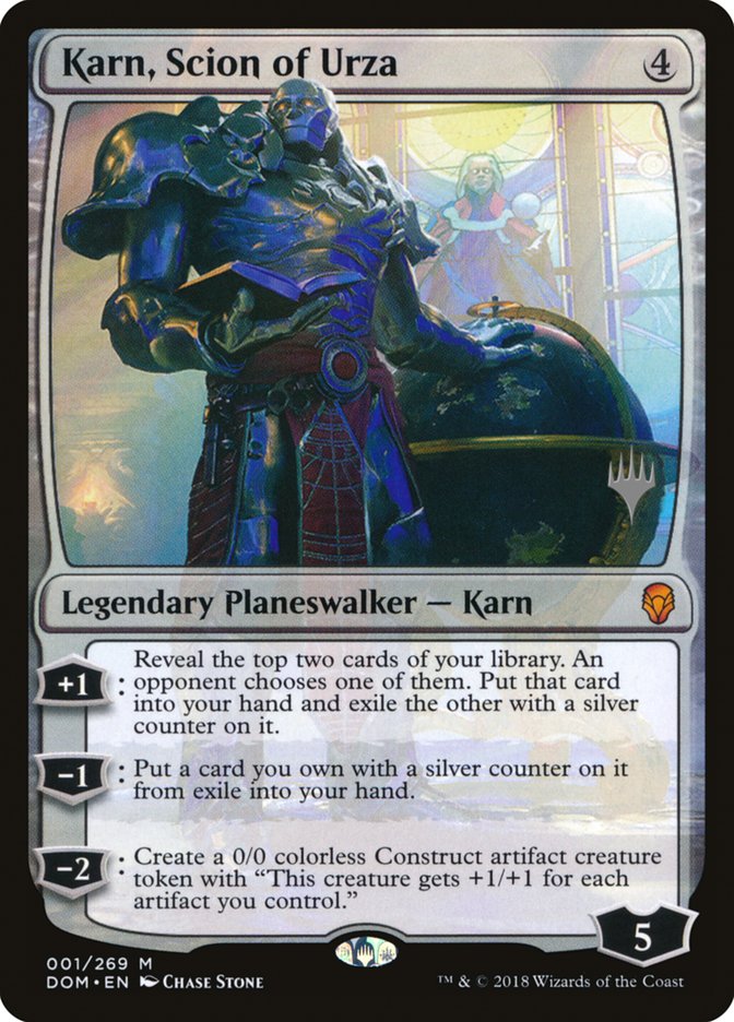 Karn, Scion of Urza (Promo Pack) [Dominaria Promos] | Webway Games