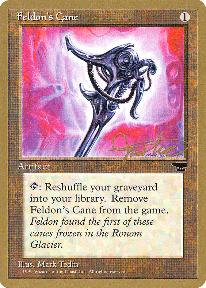 Feldon's Cane (Mark Justice) [Pro Tour Collector Set] | Webway Games