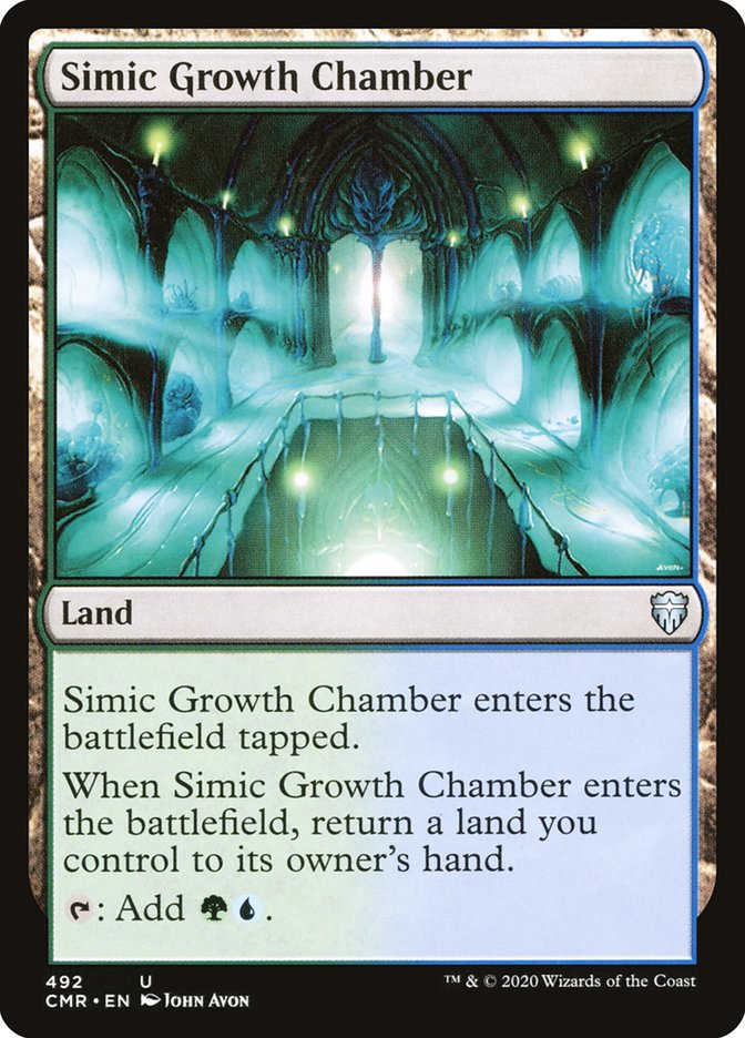 Simic Growth Chamber [Commander Legends] | Webway Games