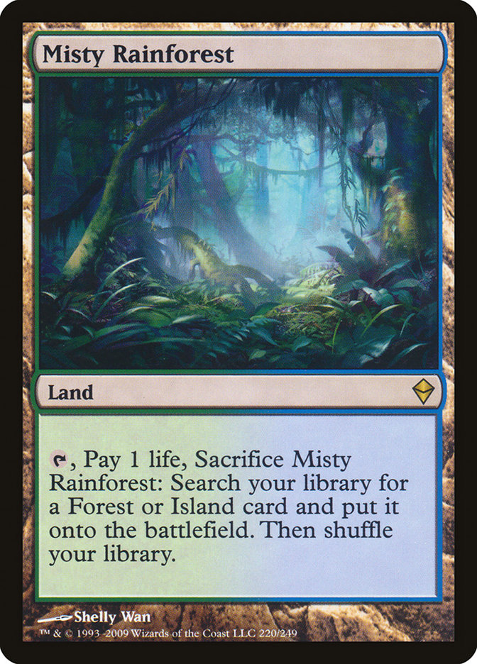 Misty Rainforest [Zendikar] | Webway Games