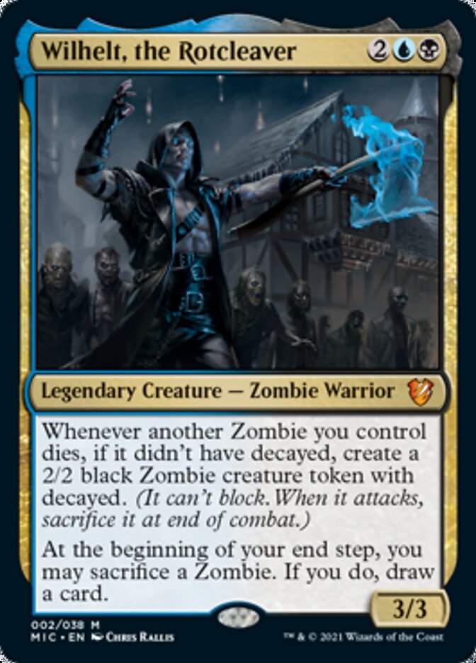 Wilhelt, the Rotcleaver (Display Commander) [Innistrad: Midnight Hunt Commander] | Webway Games