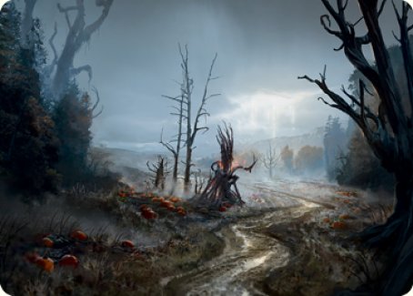 Overgrown Farmland Art Card [Innistrad: Midnight Hunt Art Series] | Webway Games
