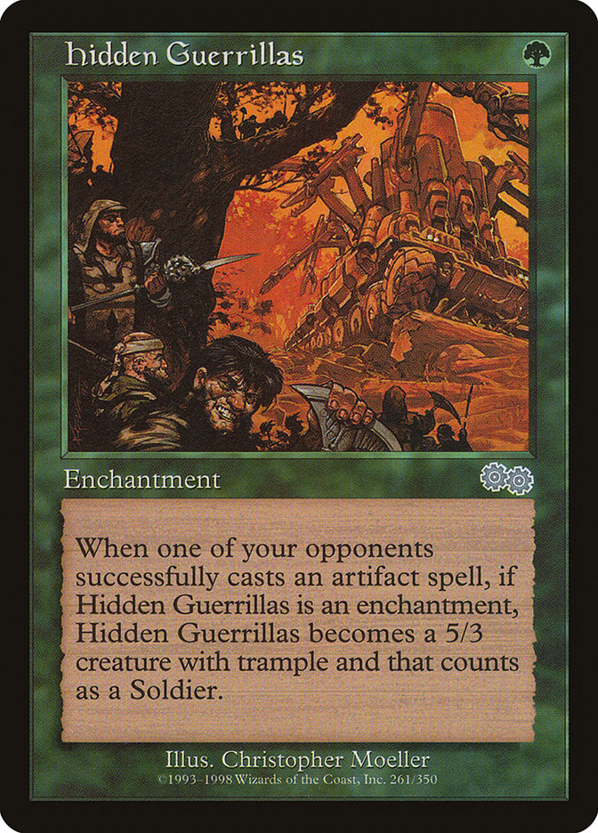 Hidden Guerrillas [Urza's Saga] | Webway Games