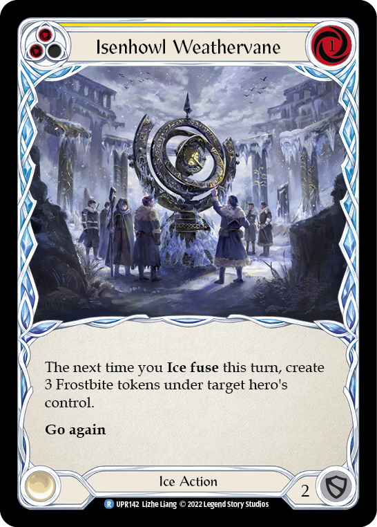 Isenhowl Weathervane (Yellow) [UPR142] (Uprising)  Rainbow Foil | Webway Games