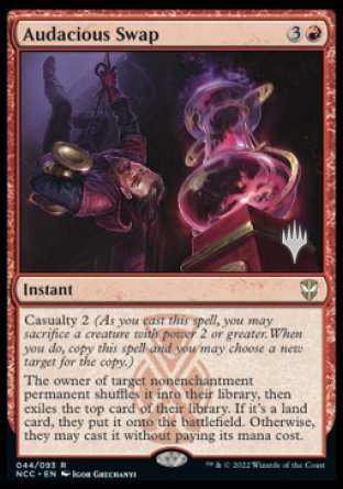 Audacious Swap (Promo Pack) [Streets of New Capenna Commander Promos] | Webway Games