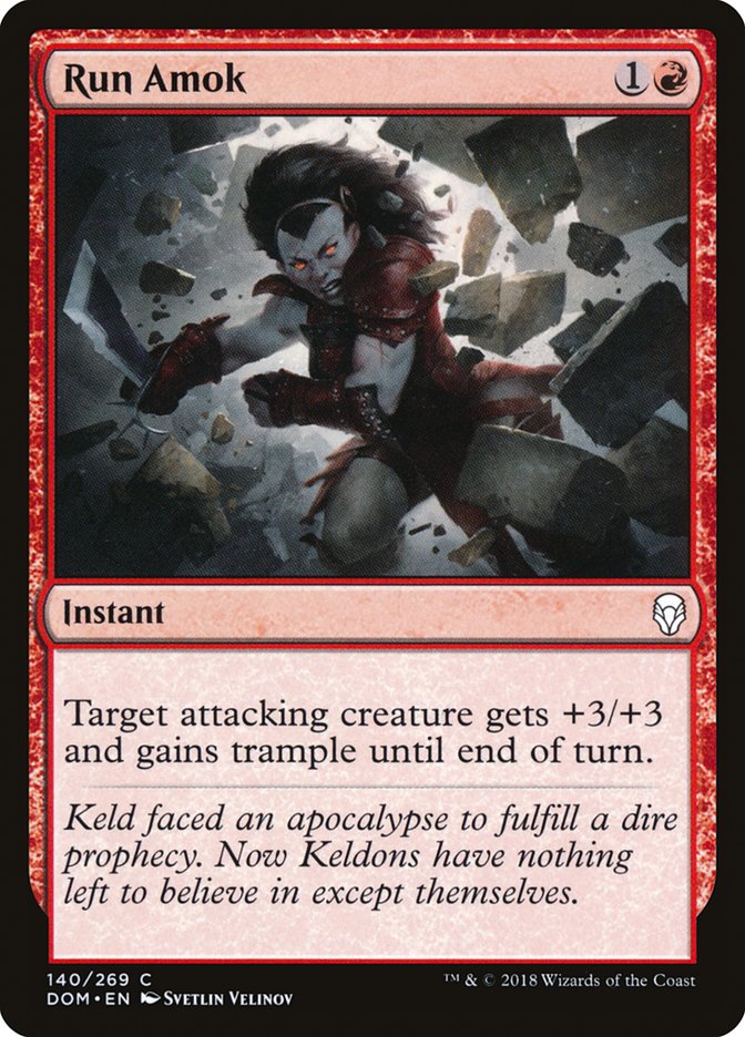 Run Amok [Dominaria] | Webway Games