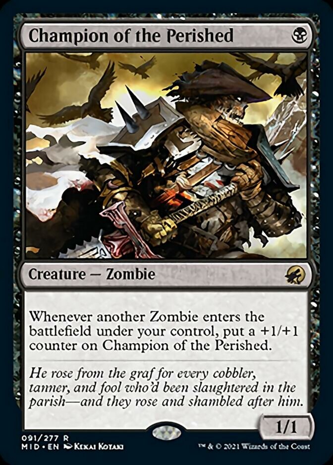 Champion of the Perished [Innistrad: Midnight Hunt] | Webway Games