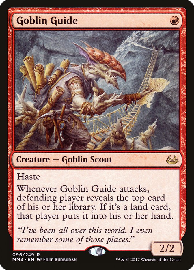 Goblin Guide [Modern Masters 2017] | Webway Games