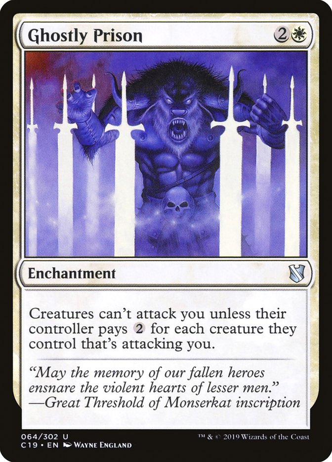 Ghostly Prison [Commander 2019] | Webway Games