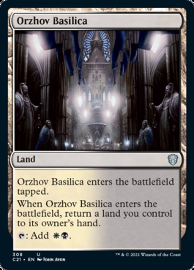 Orzhov Basilica [Commander 2021] | Webway Games