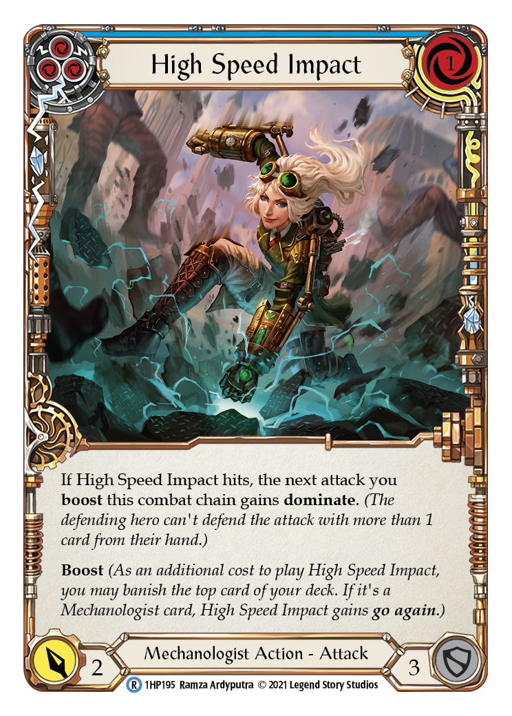 High Speed Impact (Blue) [1HP195] | Webway Games