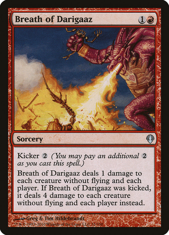 Breath of Darigaaz [Archenemy] | Webway Games