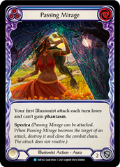 Passing Mirage (Blue) [EVR142] (Everfest)  1st Edition Rainbow Foil | Webway Games