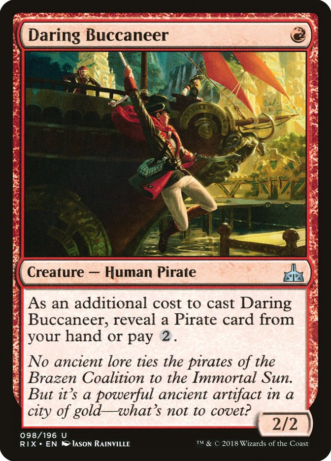 Daring Buccaneer [Rivals of Ixalan] | Webway Games