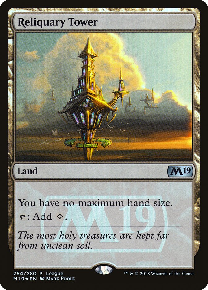 Reliquary Tower (League) [Core Set 2019 Promos] | Webway Games