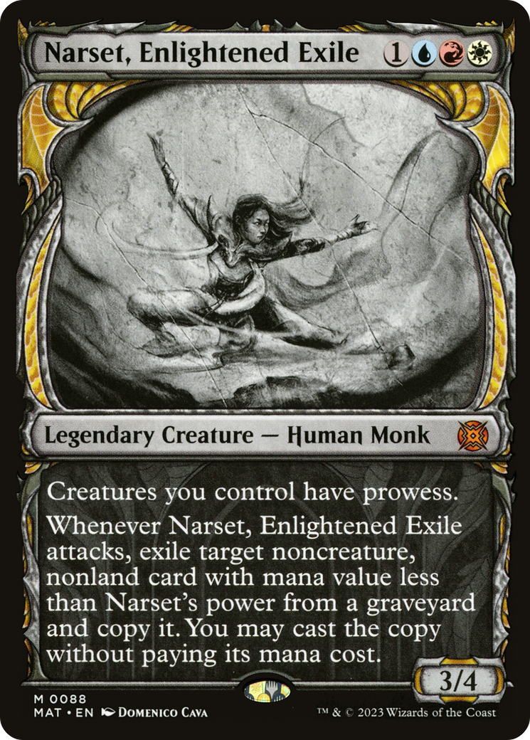 Narset, Enlightened Exile (Showcase) [March of the Machine: The Aftermath] | Webway Games
