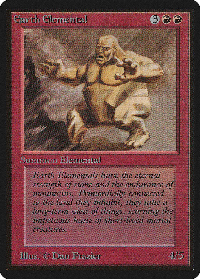 Earth Elemental [Limited Edition Beta] | Webway Games