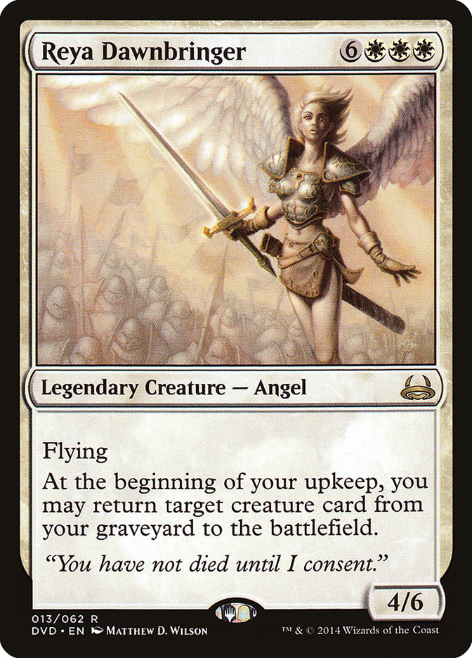 Reya Dawnbringer (Divine vs. Demonic) [Duel Decks Anthology] | Webway Games