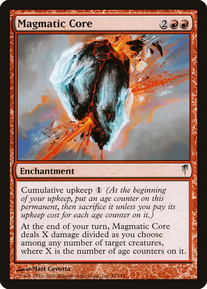 Magmatic Core [Coldsnap] | Webway Games
