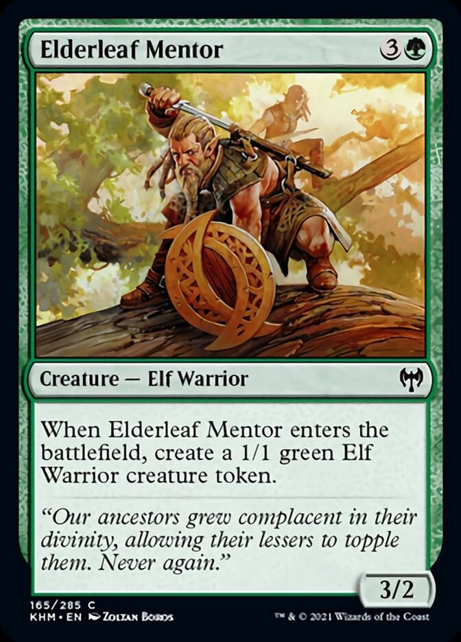 Elderleaf Mentor [Kaldheim] | Webway Games
