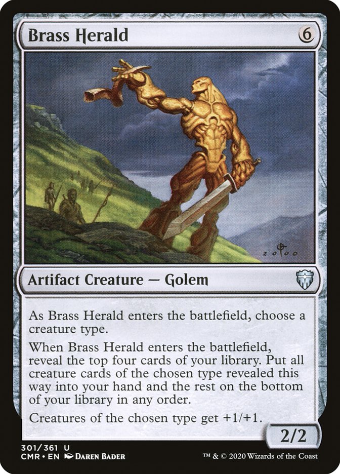 Brass Herald [Commander Legends] | Webway Games